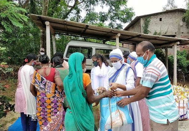 COVID-19 Relief Programme for 150 families and Observation of Adivasi Hul Diwas