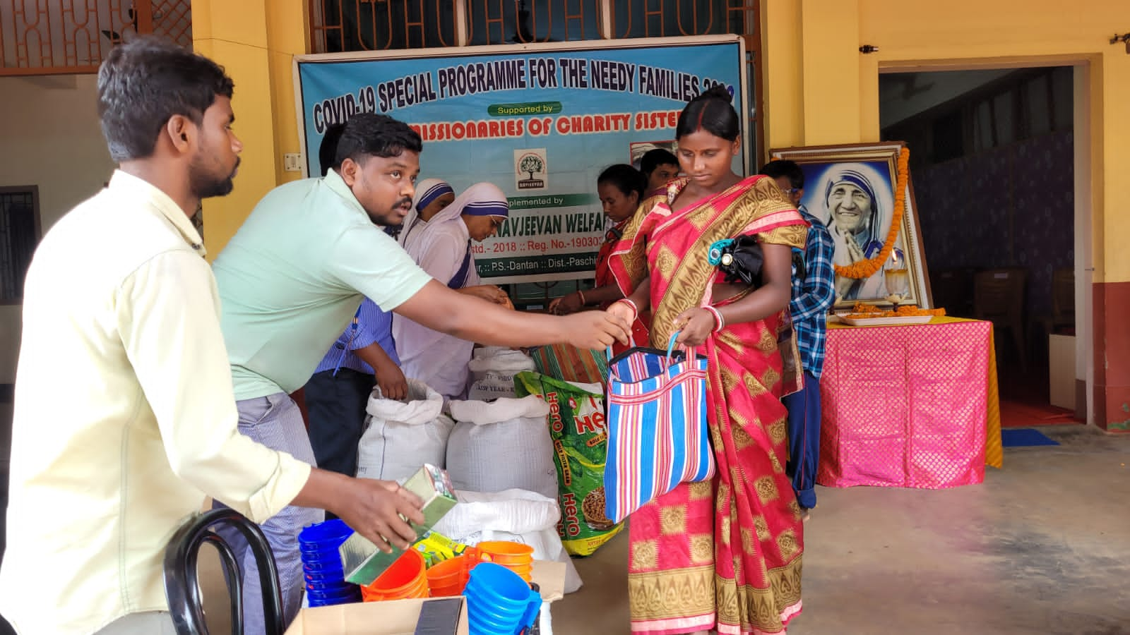 Food Kit Distribution to Needy Families